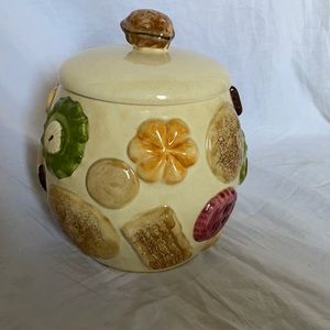 Vintage Napco cookies all over cookie jar